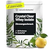 Crystal Clear Whey Isolate 900g – Zitronengeschmack – Proteinpulver –...