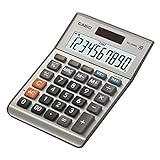 CASIO Tischrechner MS-100BM, 10-stellig, Steuerberechnung,...