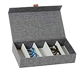 LOVE IT STORE IT Premium Brillen Aufbewahrungsbox - Brillenbox aus...