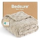 BEDSURE Kuscheldecke Flauschig - Fleecedecke & Wolldecke, Sofadecke,...