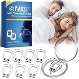 Pack of 8 anti-nose clips, Anti Nasenklammer Schnarchen, snoring clips,...