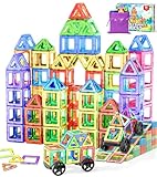 COOLJOYA Magnetische Bausteine, Magnetspiel STEM Magnetbausteine,...