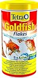 Tetra Goldfish Flakes - Flocken-Fischfutter für alle Goldfische und andere...