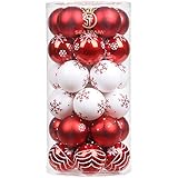 Sea Team Set aus bunten und glitzernden Ornamenten und hängenden Kugeln...