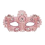 W WIDMANN MILANO Party Fashion - Maske Noblesse mit Glitzer & Edelsteinen,...