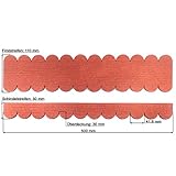 Martinshof Rothenburg Diakoniewerk Mini Dachschindeln Rund (41 mm) - Set -...