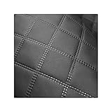Kunstleder Meterware Stoffe zum Nähen Schwarz Wasserdichte Polsterung (1...