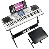 RockJam 61 Key Keyboard Piano Kit with Digital Piano Bench, Electric Piano...