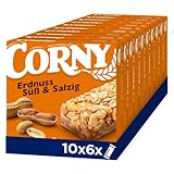 Müsliriegel Corny Classic Süß & Salzig, mit leckeren gerösteten und...