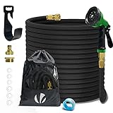 VOUNOT® Flexibler Gartenschlauch 30 m, Flexibel Wasserschlauch Dehnbarer...