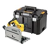 Dewalt 1.300 Watt Tauchkreissäge DWS520KT (für Führungsschienen, max....