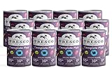 FRESCO Dog Nassbarf Complete Plus Pute 12x400g | fleischiges Nassfutter...