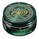 Collonil Unisex Collonil 1909 Crème De Luxe Schoenwas, Zwart, 100 Ml...