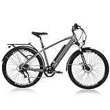 Hyuhome E-Bikes für Erwachsene Herren Damen, 27.5″ Pedelec für volles...