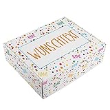 Herz & Heim® Geburtstags Geschenk-Verpackung - 28 cm x 35,5 cm x 10 cm...