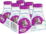 Whiskas Katzenmilch für Katzen ab 6 Wochen – Leckerer Snack für eine...