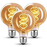 Edison Vintage Glühbirne E27, E27 LED Vintage Dimmbar 4W Retro LED Lampe...