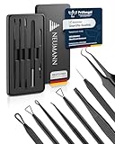 NEUMANN® Mitesserentferner-Set (rostfreier Edelstahl) zum entfernen von...