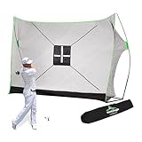 SteadyDoggie 10' x 7' Golfnetz für Garten und Zuhause - Komplettes Golfset...
