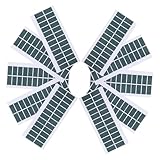 SEWACC 10 Blatt Batteriepuffer Isolierpads mit Einseitigem Kleber für...