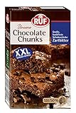 RUF Chocolate Chunks Zartbitter, backfeste, dunkle Schokoladen-Tropfen, XXL...