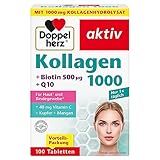 Doppelherz Kollagen 1000 + Biotin + Q10 - Mangan und Kupfer tragen zur...