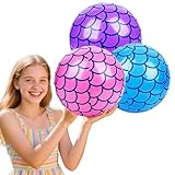 Strandball Aufblasbar Kinder, 3pcs Wasserball Aufblasbar, Pool Wasserball,...
