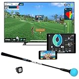 PHIGOLF Golfsimulator für Zuhause, Mobiles Golf Spiel Simulator mit Swing...