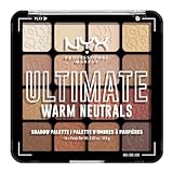 NYX Professional Makeup Lidschattenpalette mit 16 Farbtönen, Intensives...