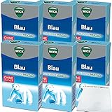 Wick Blau Menthol Halsbonbon ohne Zucker 6er Pack (6x46g Packung) + usy...