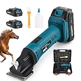 Schermaschine Pferde Akku, 500W Kabelloses Pferdeschermaschine Mit...
