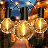 Lichterkette Außen Strom - LED Outdoor Lichterkette Glühbirnen Außen...