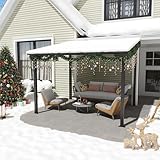 OC Orange-Casual Terrassenüberdachung, 3x3m Pergola, Anti-UV Carport mit...