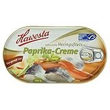 Hawesta Heringsfilets in Paprika-Creme, 200g