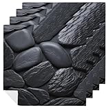 Schwarze Stoffservietten, 6 Stück, Küche, Dinner-Servietten, vielseitige...