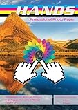 Hand-Fotopapier, A4, 250 g/m², professionell, doppelseitig, matt/matt, 50...