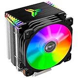 MR-CR1400 RGB CPU Air Cooler, 4 Heat-Pipes, 126mm RGB CPU Fan, Removable...