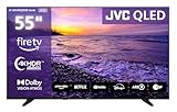 JVC Fernseher 55 Zoll Fire TV 4K QLED Smart TV mit Dolby Vision HDR, Dolby...