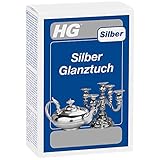 HG Silber Reinigungstuch, speziell imprägniertes Silberputztuch für die...