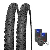 Set: 2 x Schwalbe Black Jack Reifen 26x2.00/50-559 + Schwalbe SCHLÄUCHE...