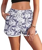 AI'MAGE Badeshorts Damen Schnell Trocknend Badehose Damen Schwimmshorts...