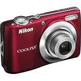 Nikon coolpix L22 12,0 Megapixel-Digitalkamera rote