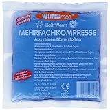 Wundmed Mehrfach-Kompresse kalt/warm, 13 x 14 cm, 5er Pack - Naturstoff -...