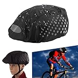 SEMINISMAR Reflektierende Fahrrad Regenhaube,Fahrradhelm...