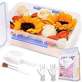 Silicagel zum Blumen Trocknen 2.5 LBS (1,13KG), Kieselgel Silica Gel mit...