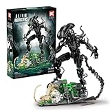 FULHOLPE Xenomorph Modell Bausteine Set, 958+ Klemmbausteine Außerirdische...