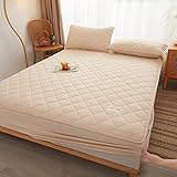 Bedding Gesteppte Matratzenauflage - Weiche Mikrofaser Matratzenauflage -...