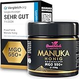 Manuka Honig | MGO 550+ | 250g | Das ORIGINAL aus NEUSEELAND | IM GLAS |...