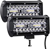 Kraumi LED Arbeitsscheinwerfer 7 Zoll 240W Cree LED Zusatzscheinwerfer 12V...