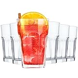 Konzept 11 - Wassergläser Set 320ml Transparent - Trinkgläser,...